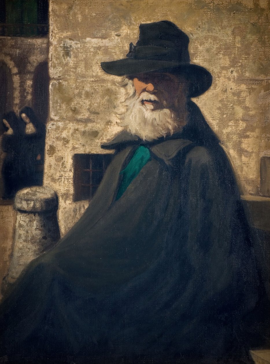 En gammal tiggare, 1930. av James Pryde