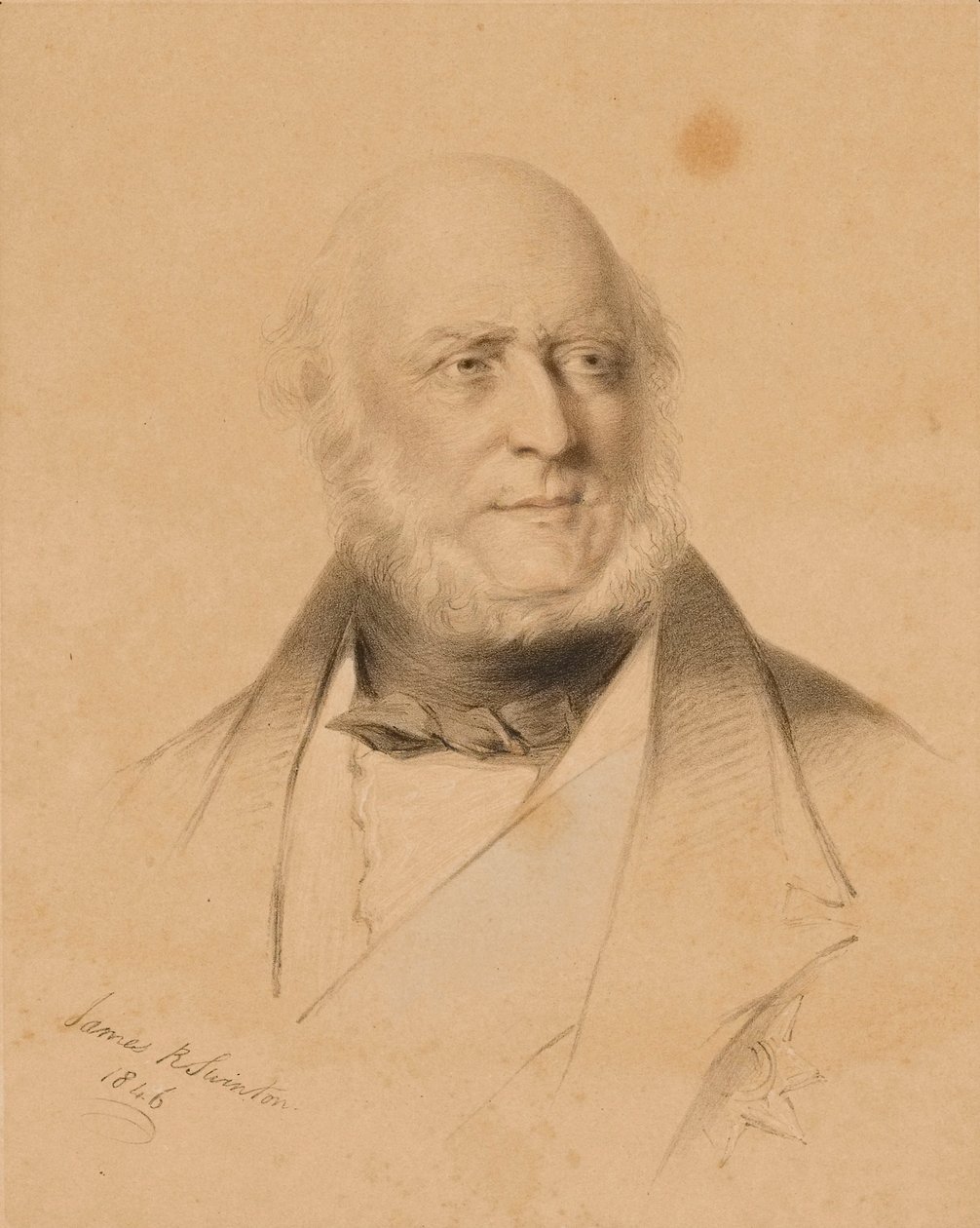 Porträtt av okänd person av James Rannie Swinton