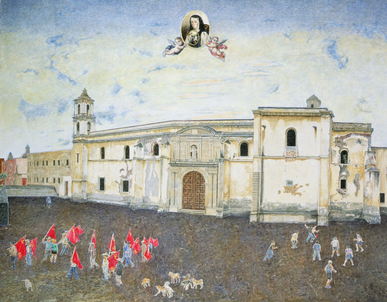 Political Protest, the Cloister of Sor Juana de la Cruz (1648-95) 2001  av James Reeve