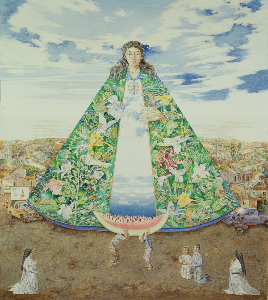 aThe Virgin of the Huasteca, 1988 The Virgin of the Huasteca, 1988  av James Reeve