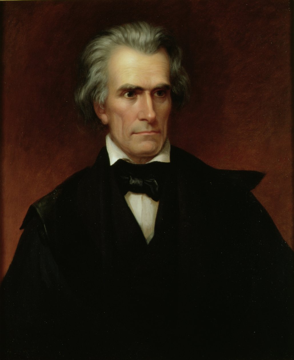 John Caldwell Calhoun (1782-1850) c.1845 av James Reid Lambdin