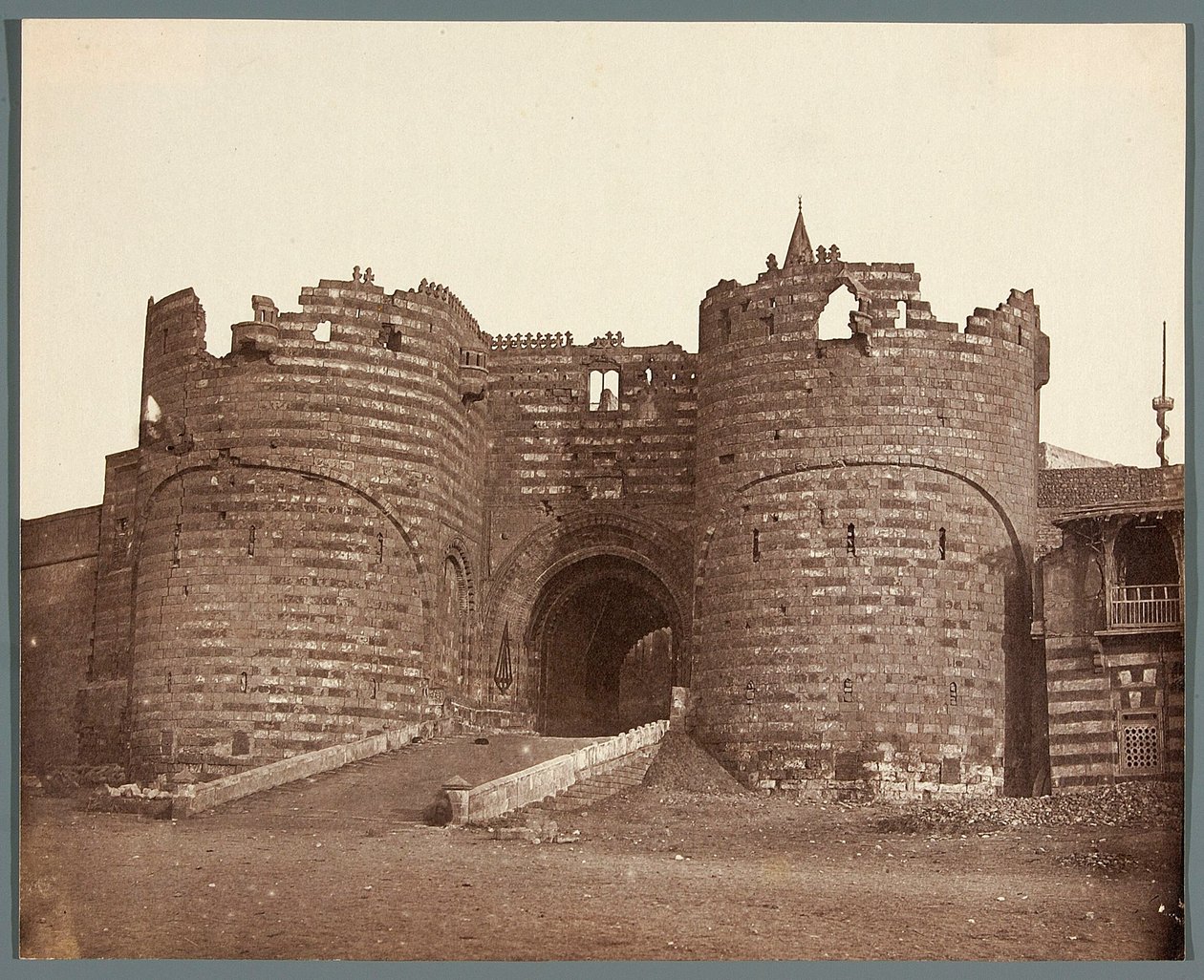 Egypten. Kairo. Port till citadellet av James Robertson
