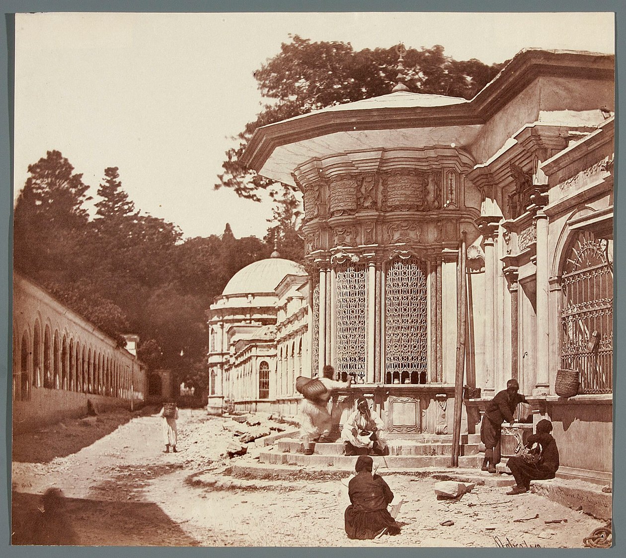 Fontaine de Eyoub [Istanbul. Sultan Eyüps fontän?] av James Robertson