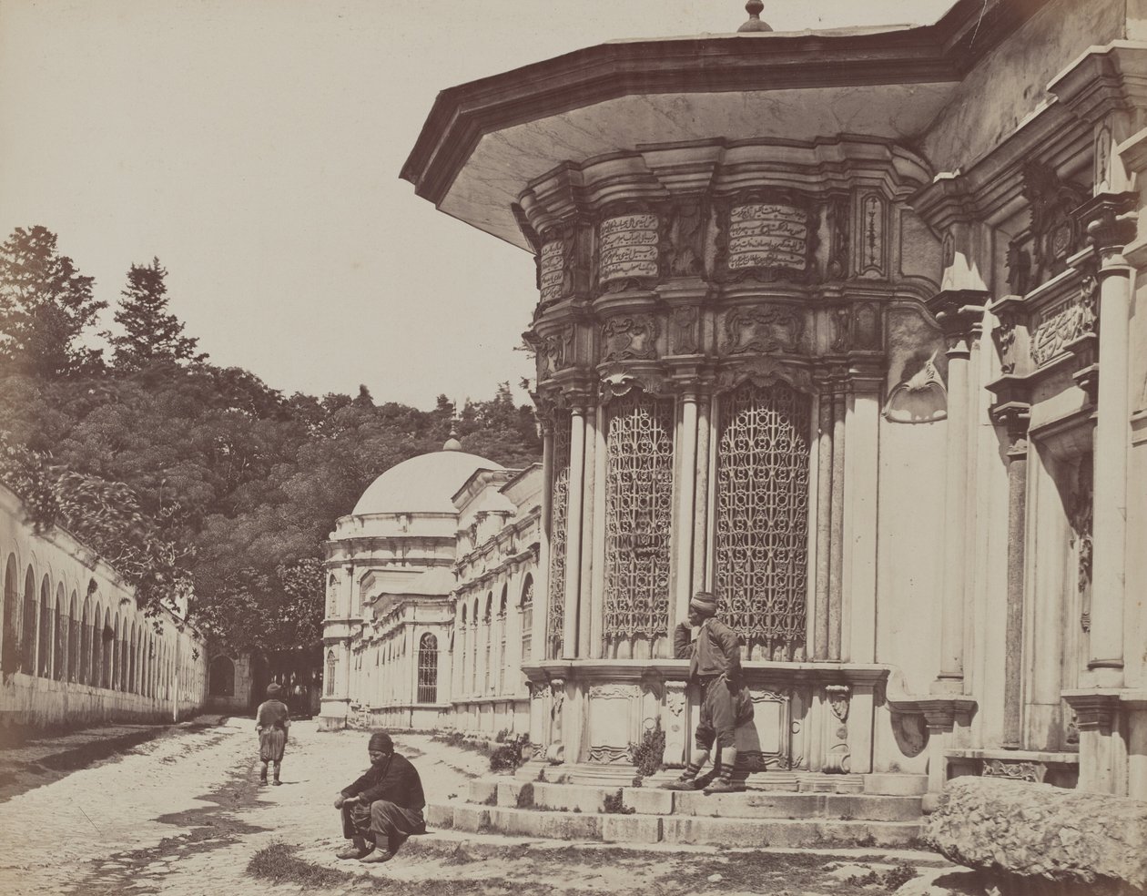 Moskén i Eyoub,1857 (foto) av James Robertson