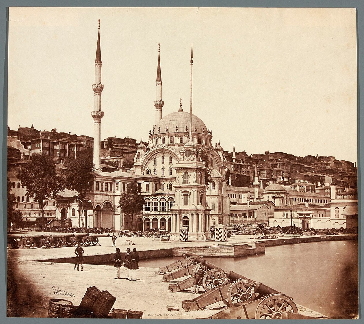 "Mosquée de Tophanna" [Istanbul. Moskén i Tophane] av James Robertson