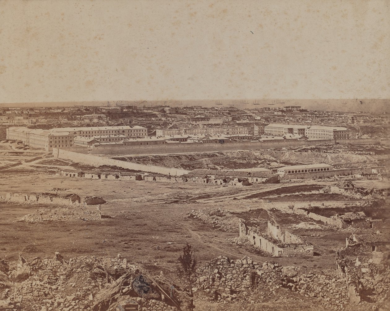 Panorama över Sebastopol nr 1 av James Robertson