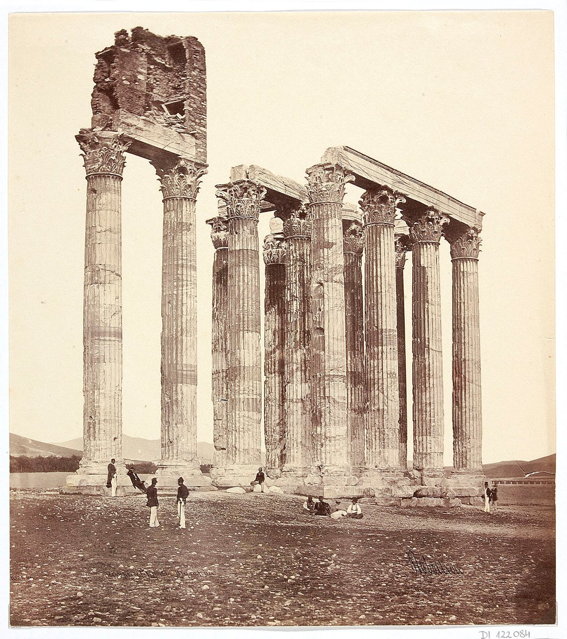 "Jupiter Olympios tempel" av James Robertson