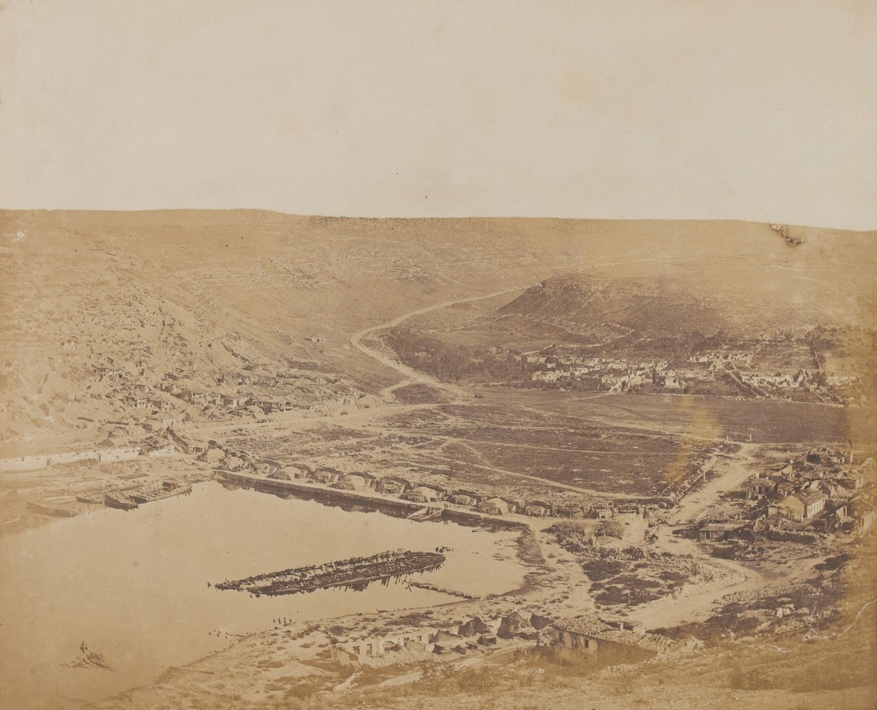 Woronzoff Road från Sevastopol, 1855 av James Robertson