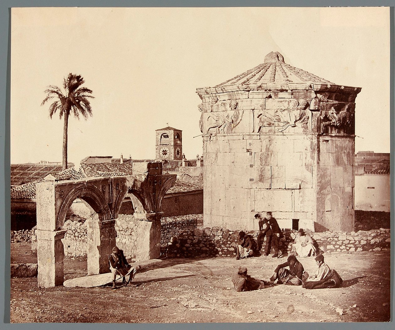 "Tower of the Winds. Athens" [Aten. Vindarnas torn] av James Robertson