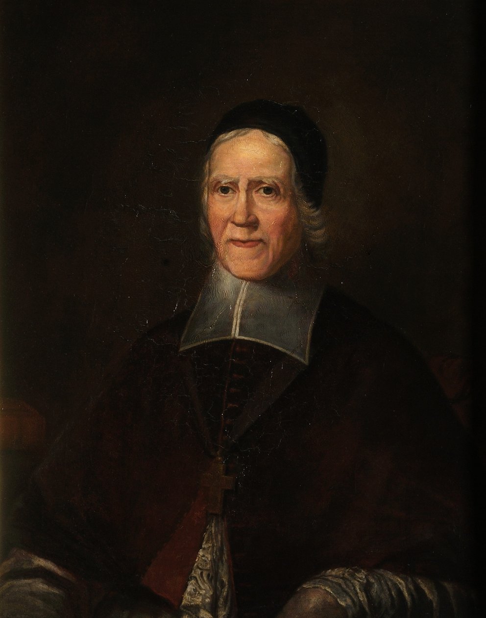 Bonaventura Giffard, inträngd president för Magdalen College, 1887 av James Russell