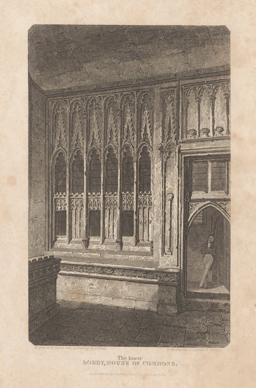 Nedre lobbyn, House of Commons av James Sands