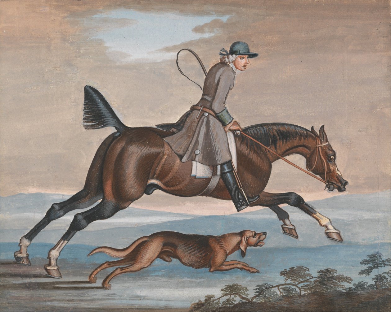 Rävjakt av James Seymour