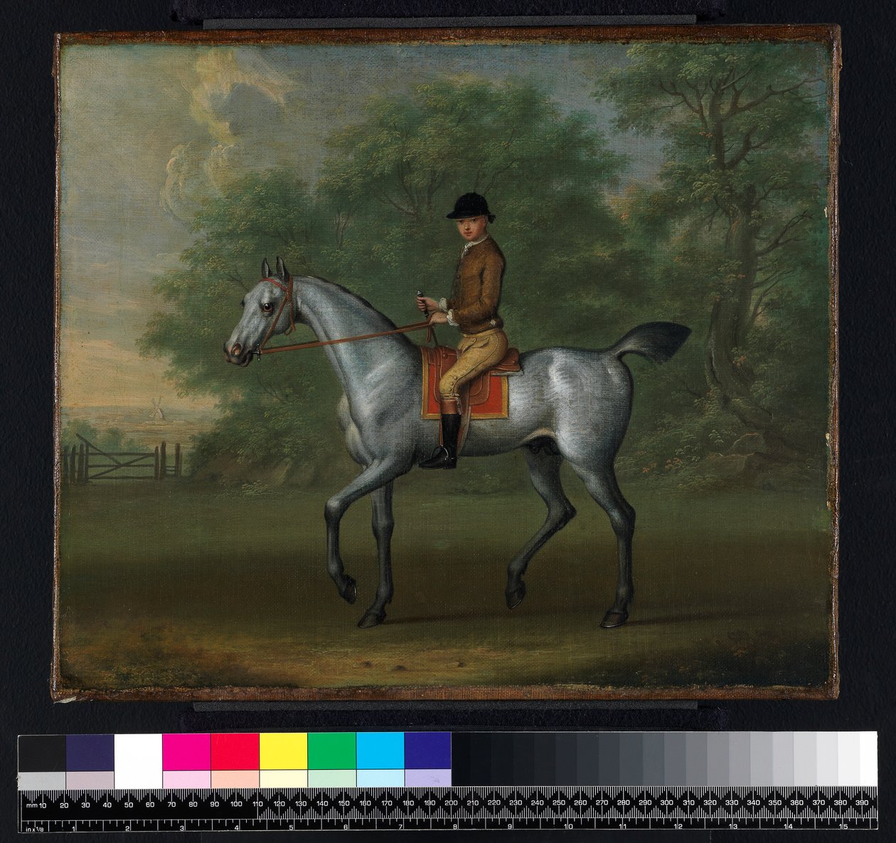 Häst och brudgum, 1740-tal av James Seymour