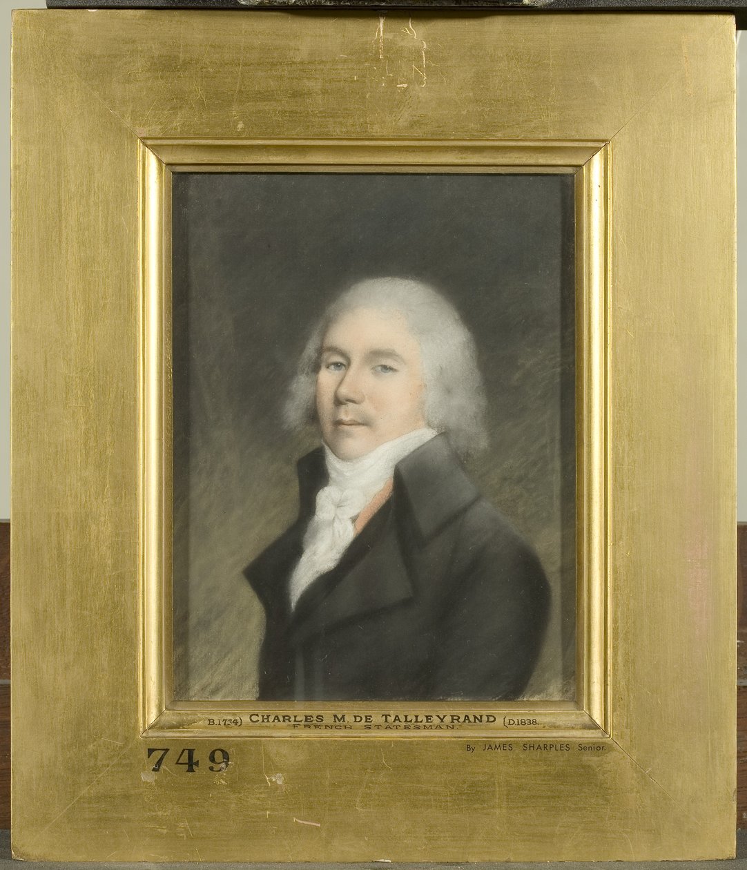 Charles Maurice de Talleyrand-Perigord (pastell på papper) av James Sharples