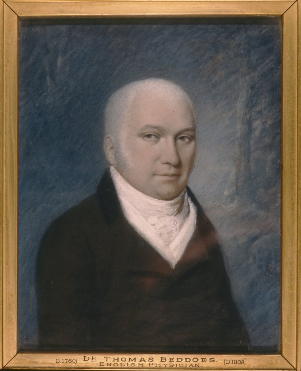 Dr Thomas Beddoes (akvarell på papper) av James Sharples