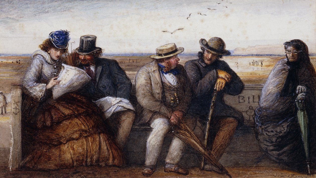 Seaside Gossips, av James Smetham