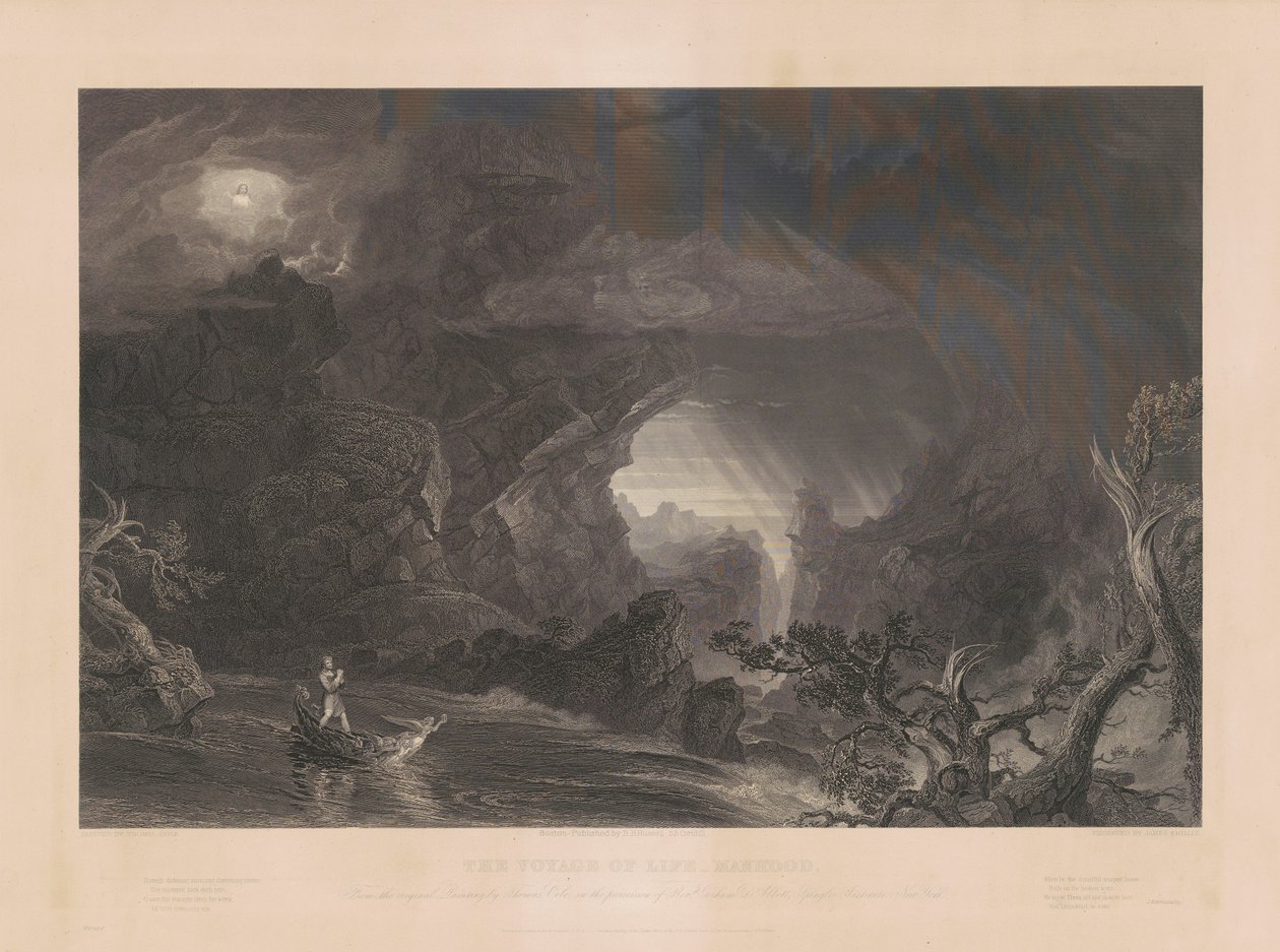 The Voyage of Life: Manhood av James Smillie, after Thomas Cole