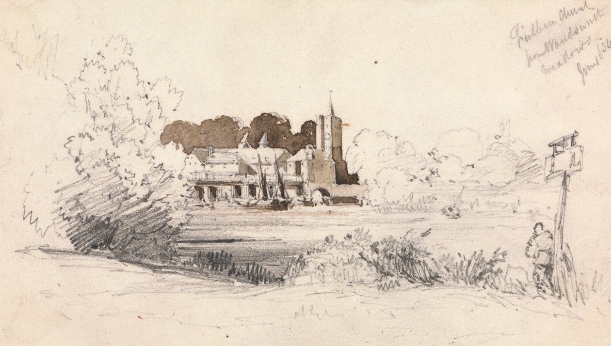 Fulham kyrka av James Stark