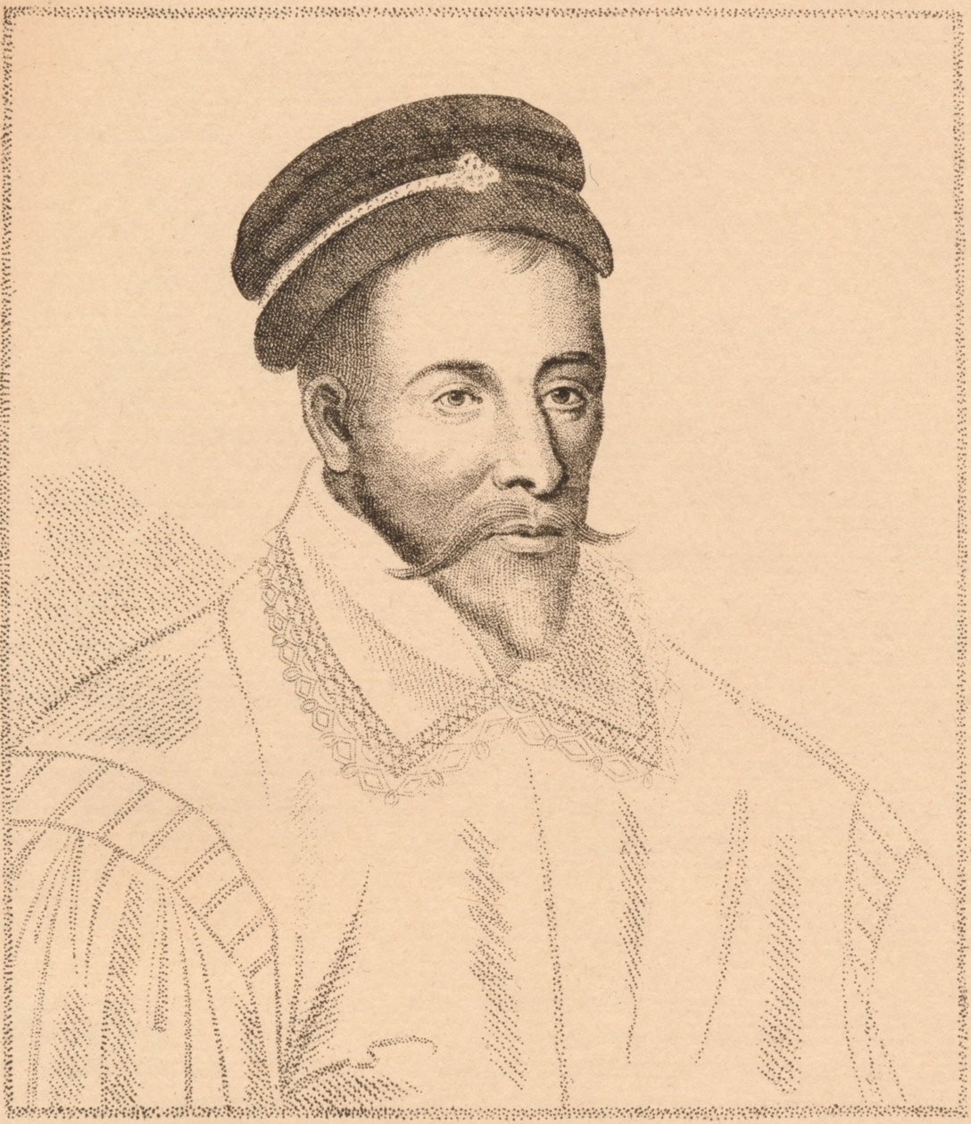 John Maitland, 1:e lord Maitland av Thirlestane, 1537-1595, 1889 av James Stillie