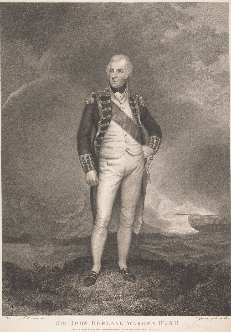 Sir John Borlase Warren av James Stow
