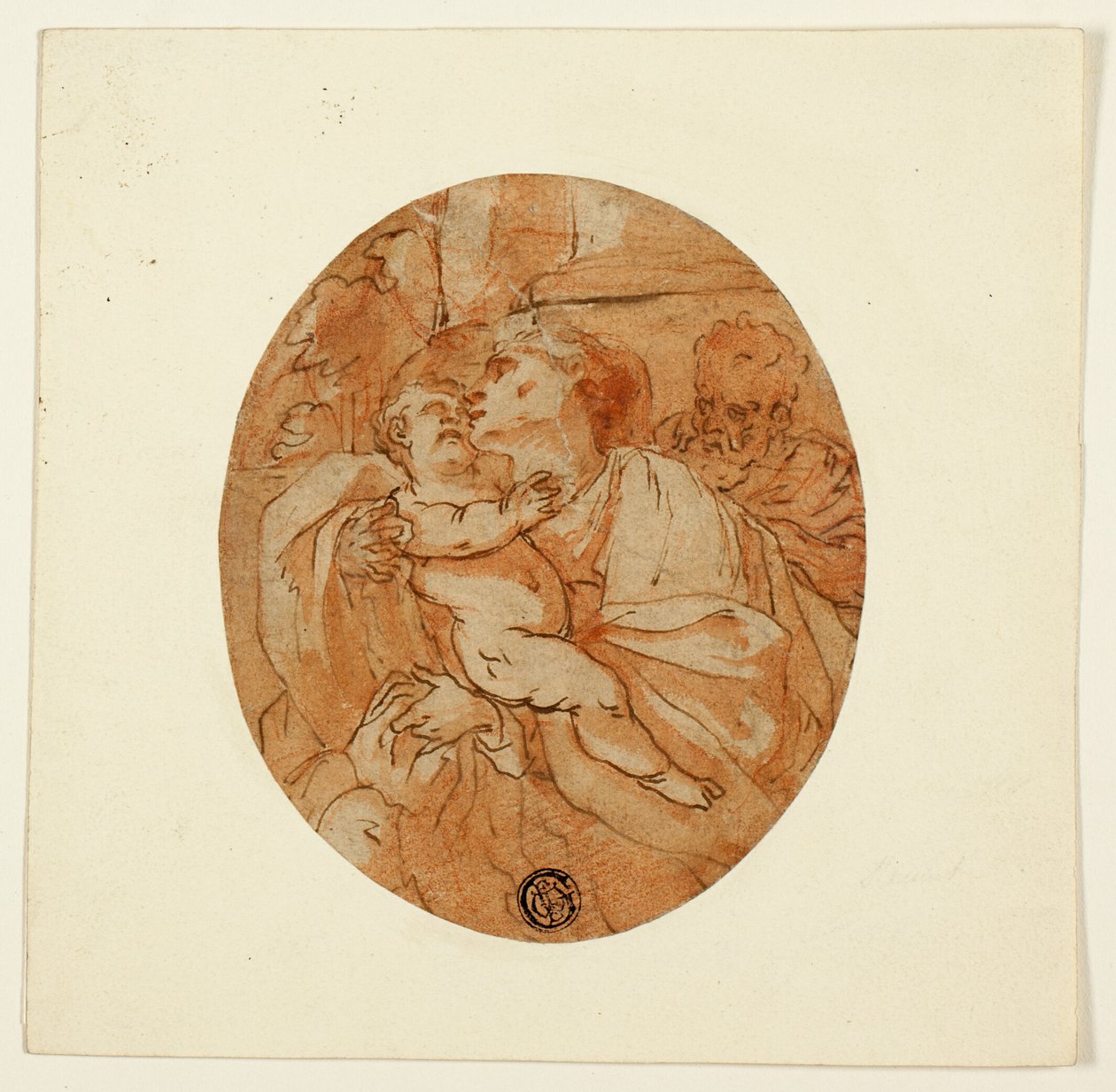 Den heliga familjen av James Stuart