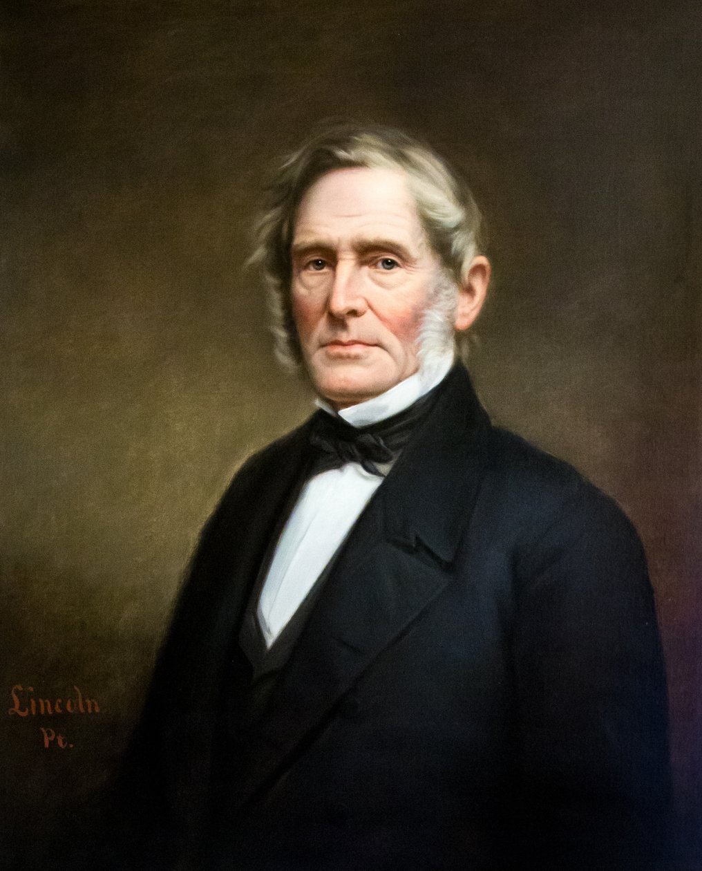 RI:s guvernör Elisha Harris av James Sullivan Lincoln