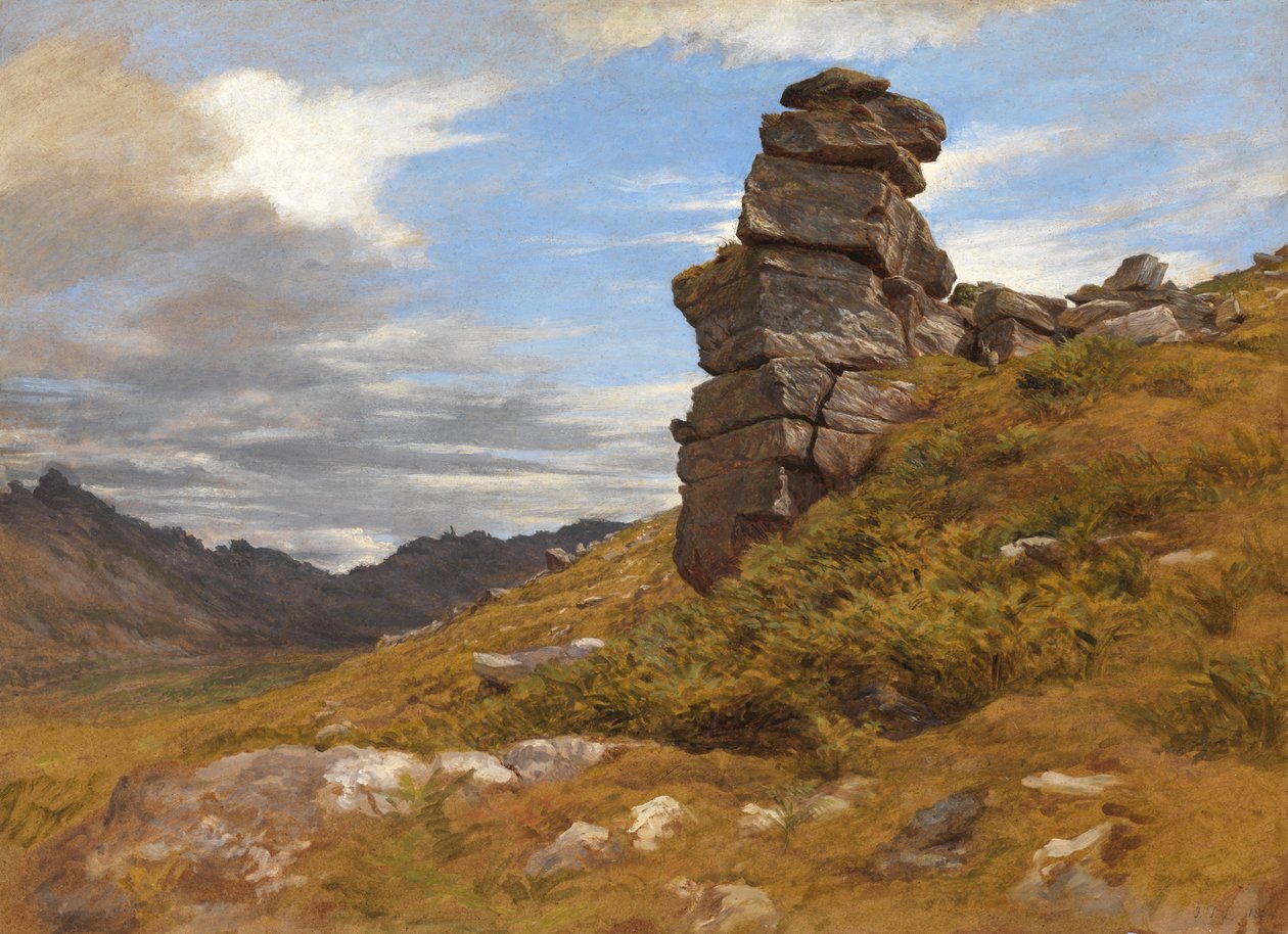 Moder Meldrums grotta av James Thomas Linnell