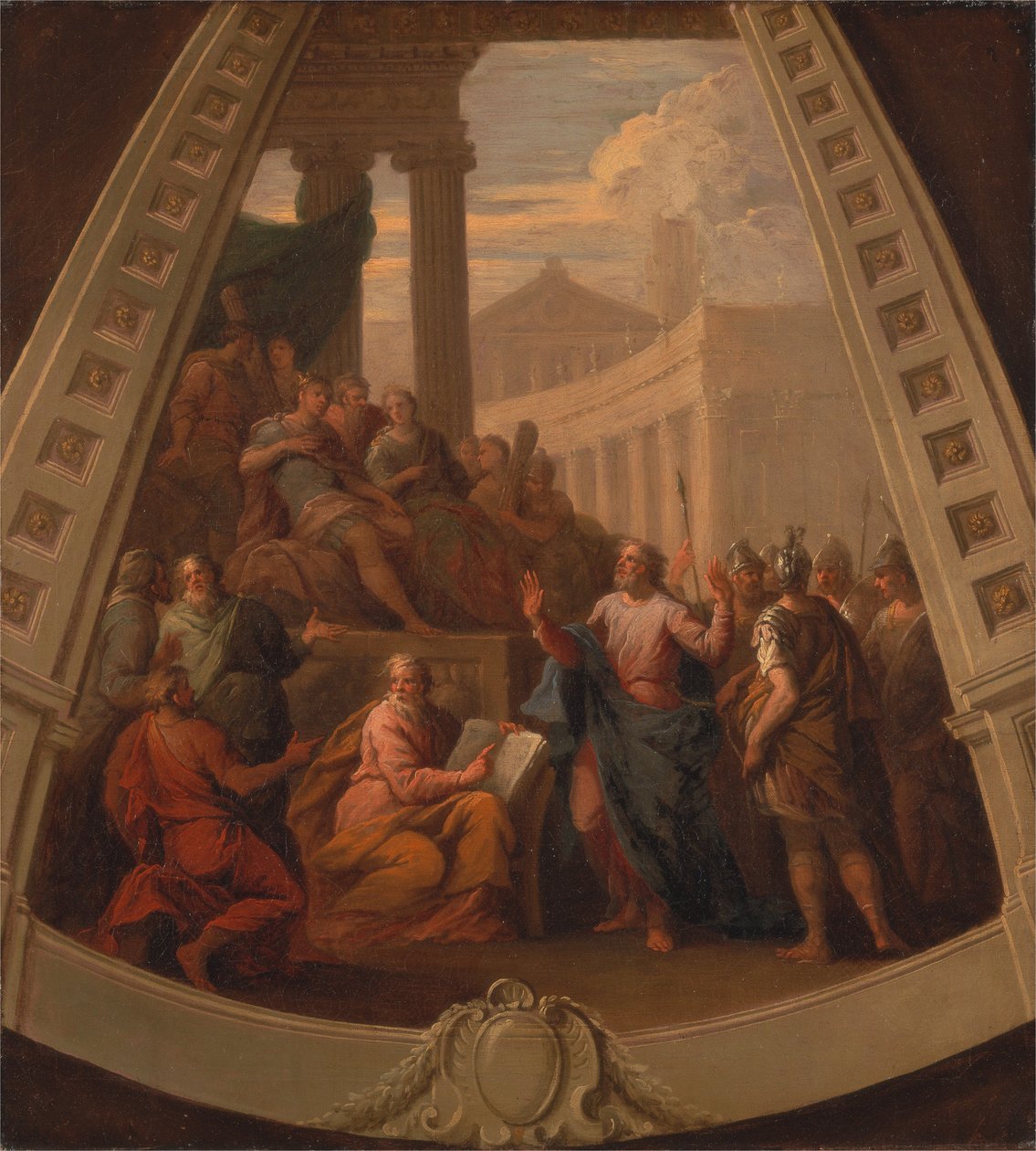 S:t Paulus inför Agrippa av James Thornhill