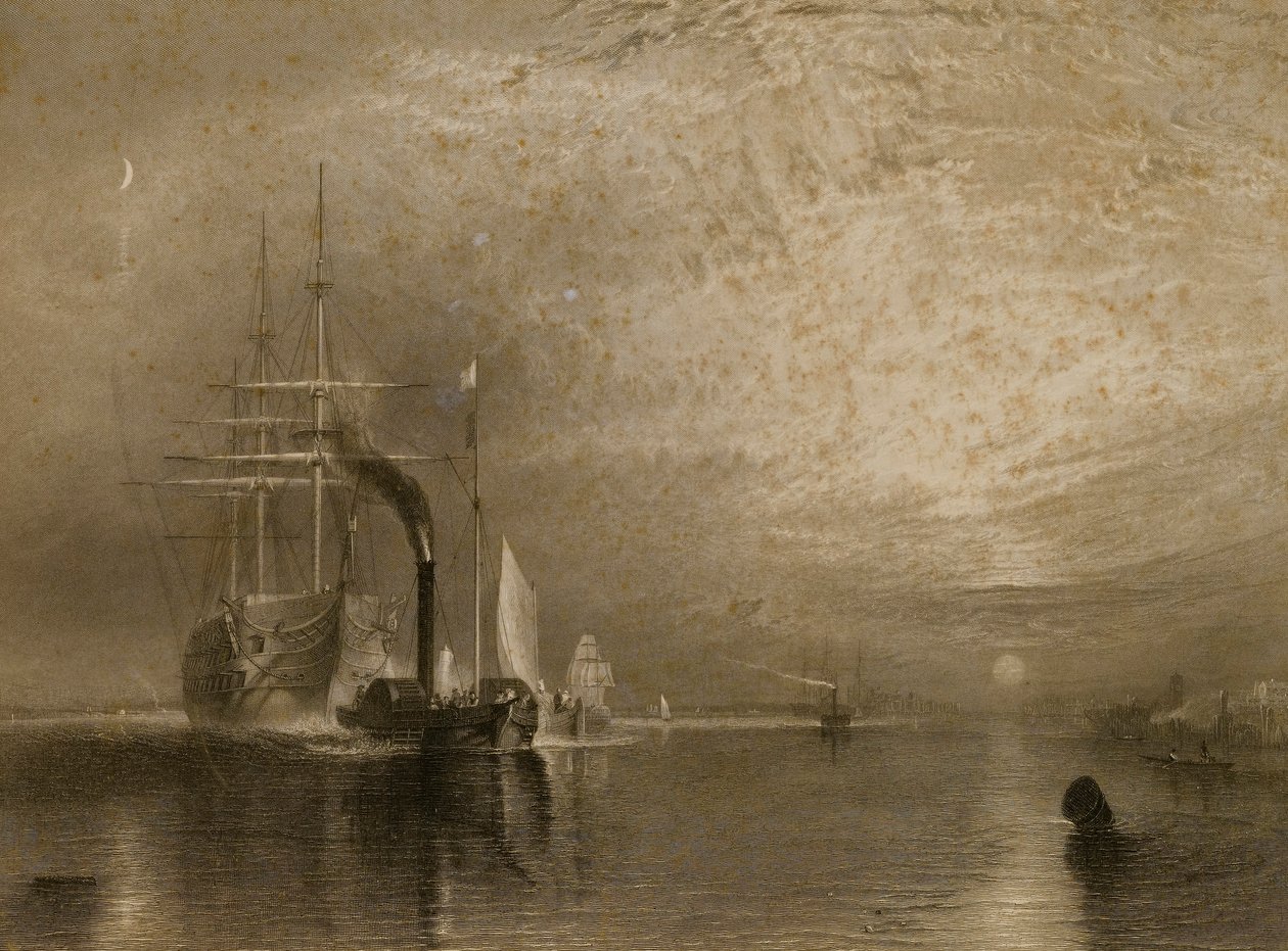 Den gamle Temeraire av James Tibbitts Willmore