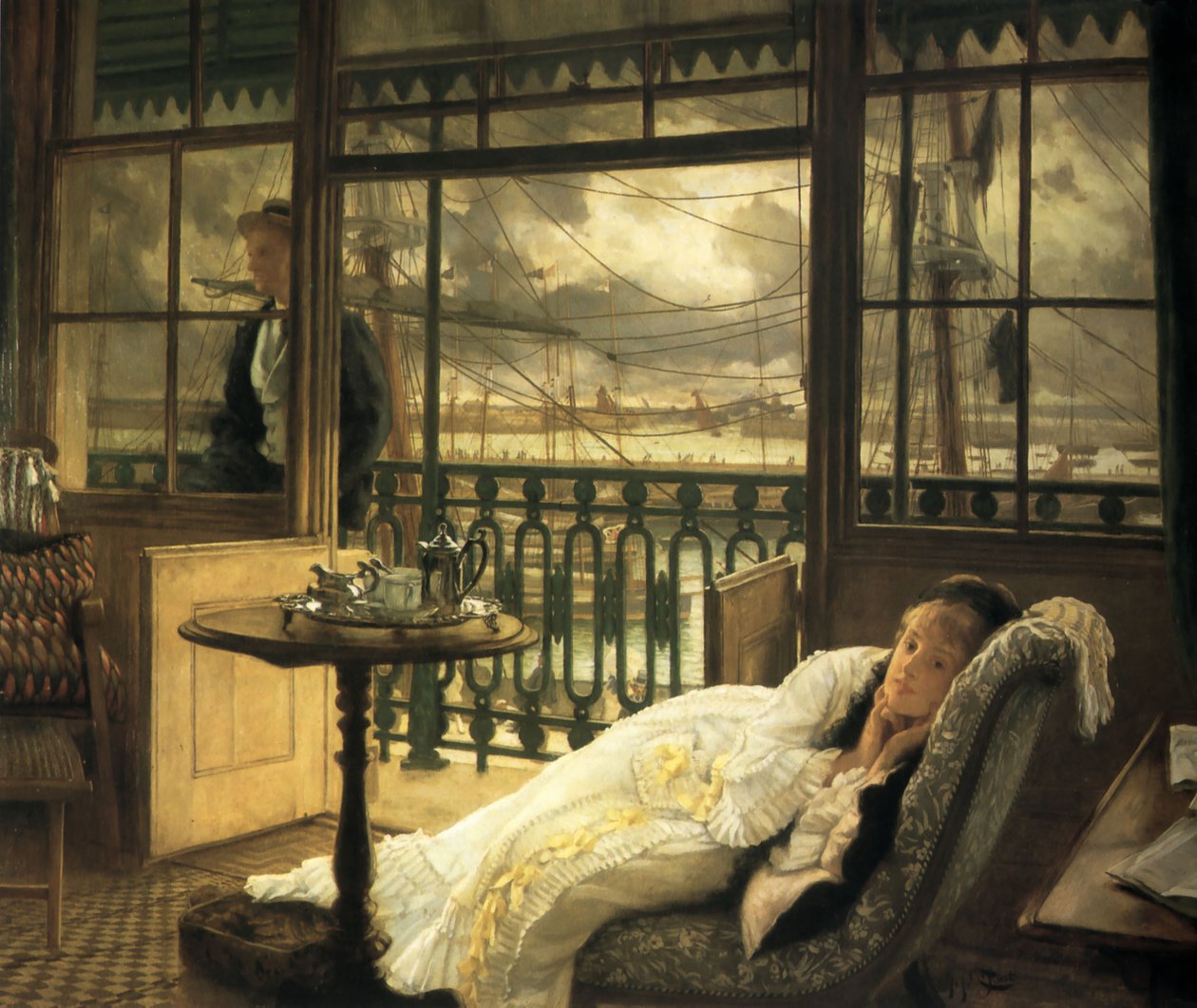 En förbipasserande storm av James Tissot