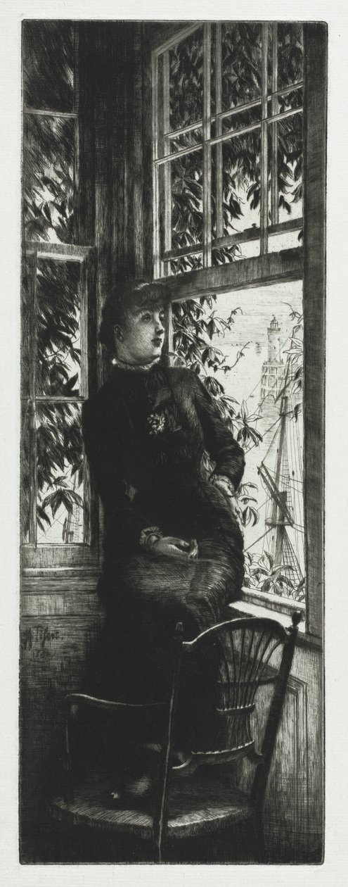 Vid havet av James Tissot