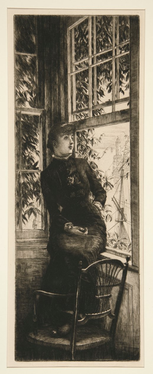 Vid havet av James Tissot