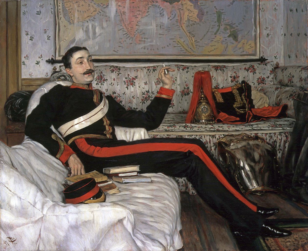 Kapten Frederick Gustavus Burnaby av James Tissot