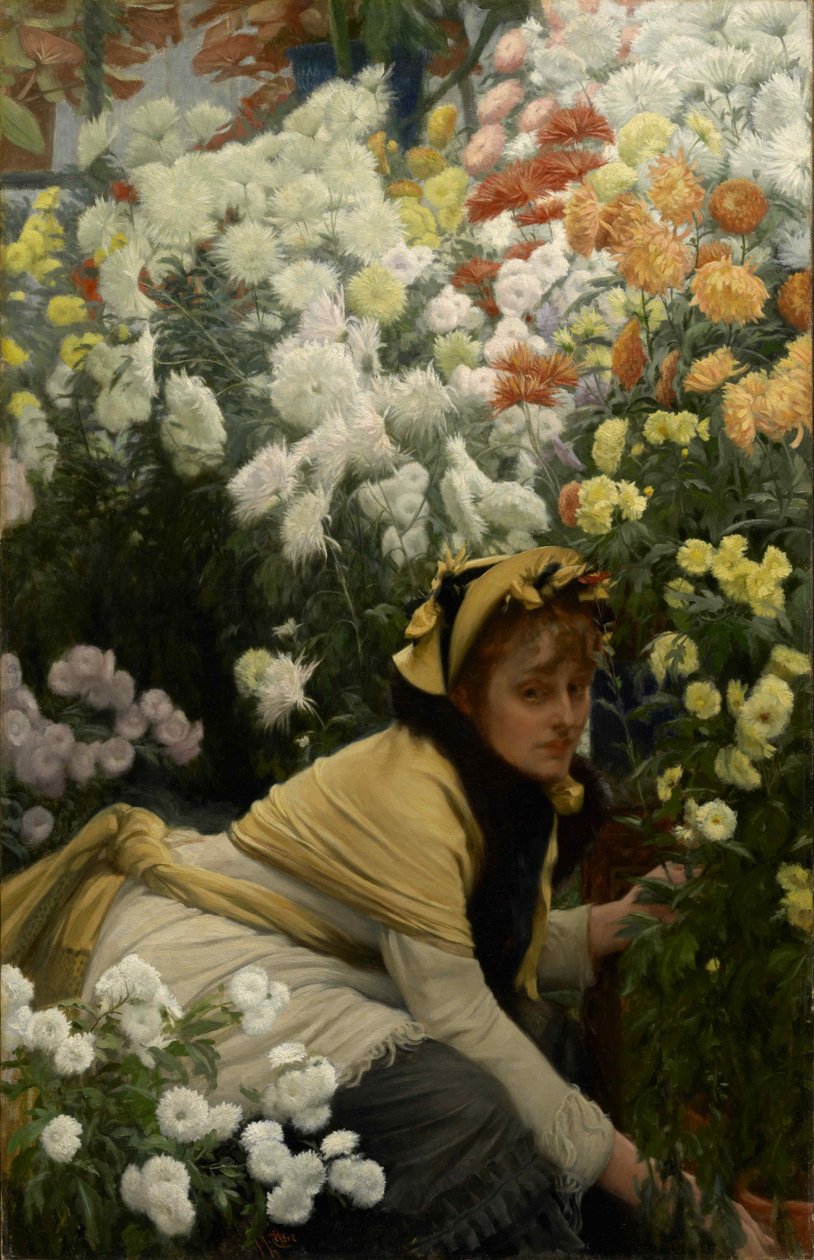 Krysantemum av James Tissot