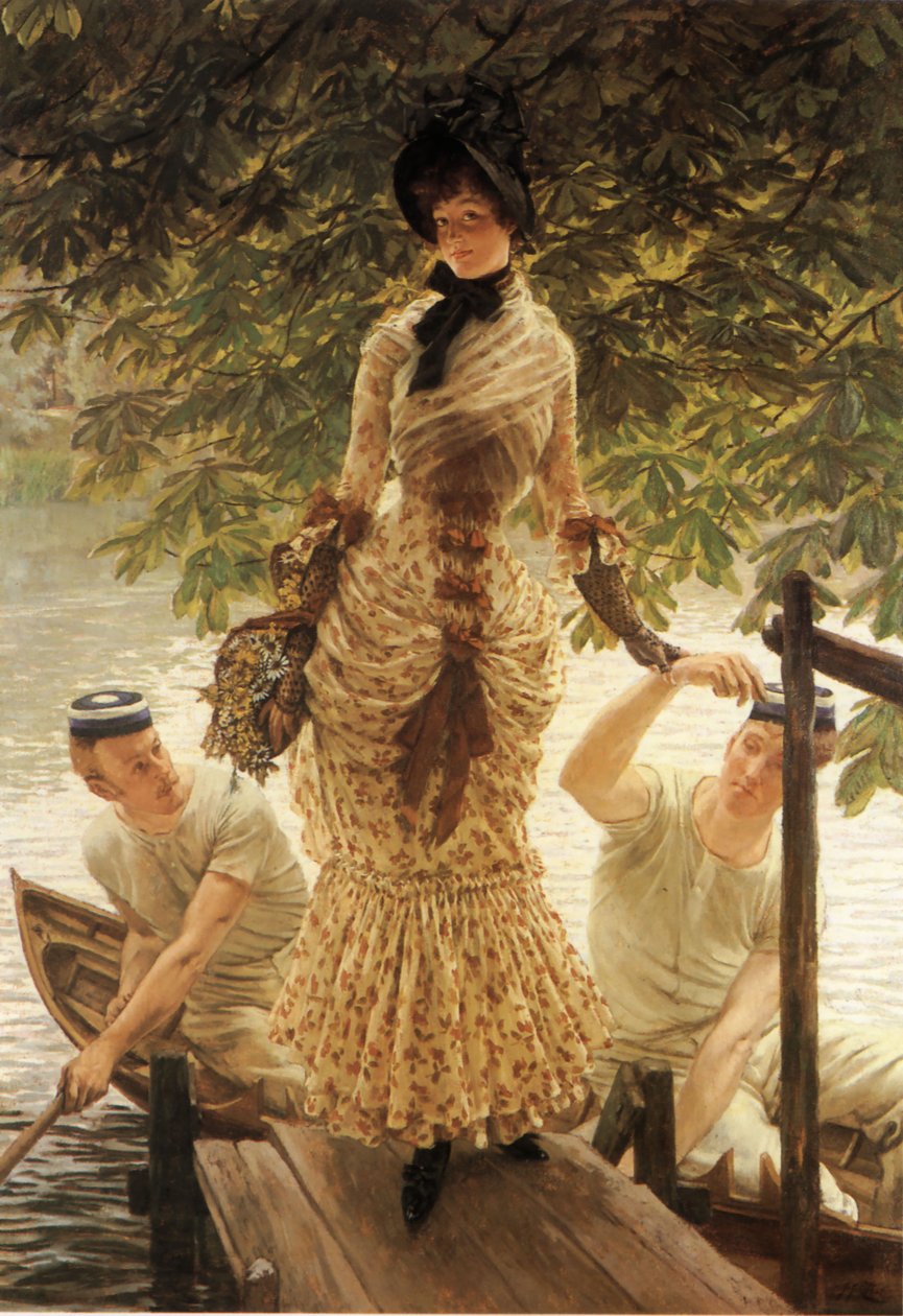 På Themsen av James Tissot