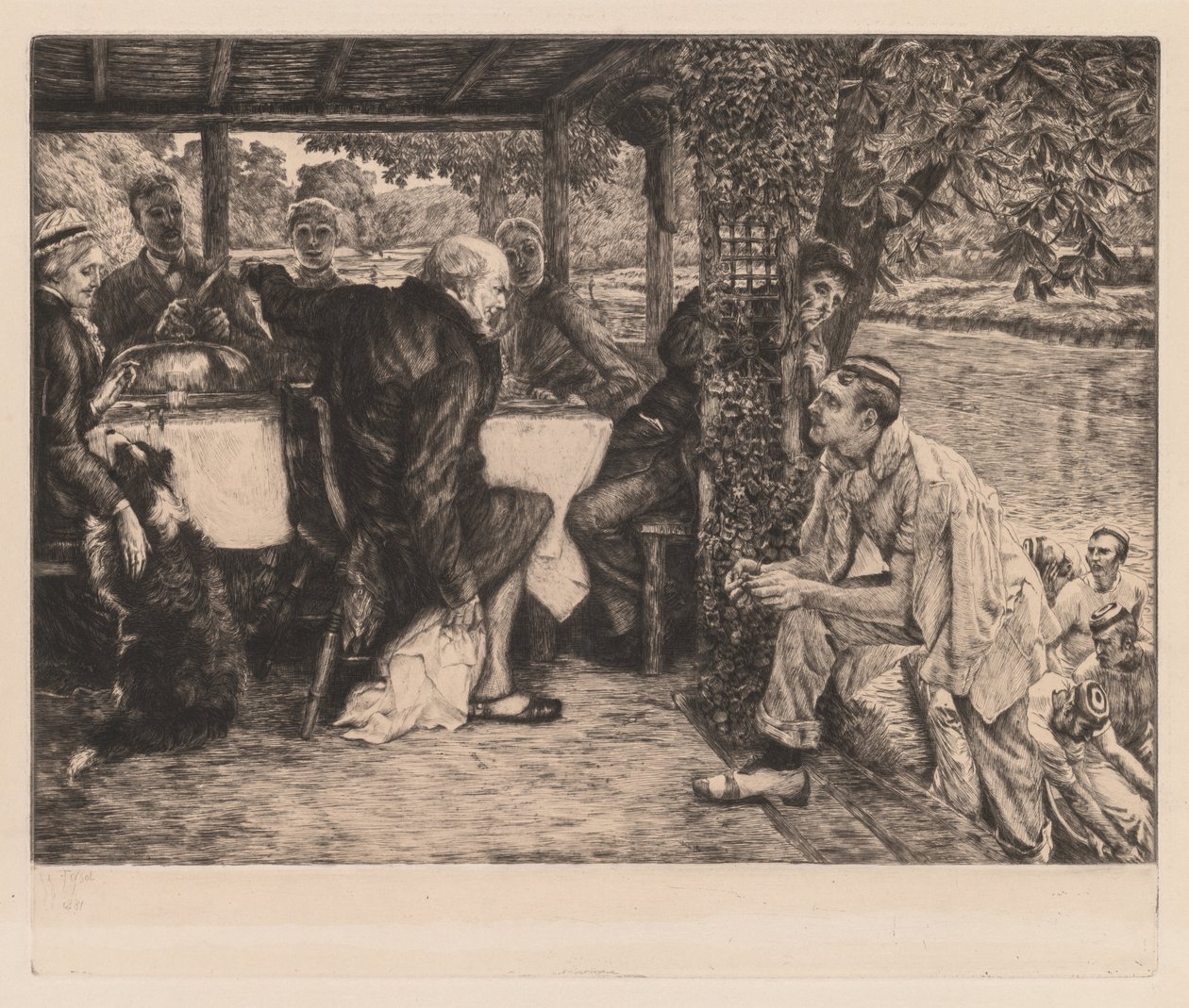 Den förlorade sonen: Den feta kalven av James Tissot