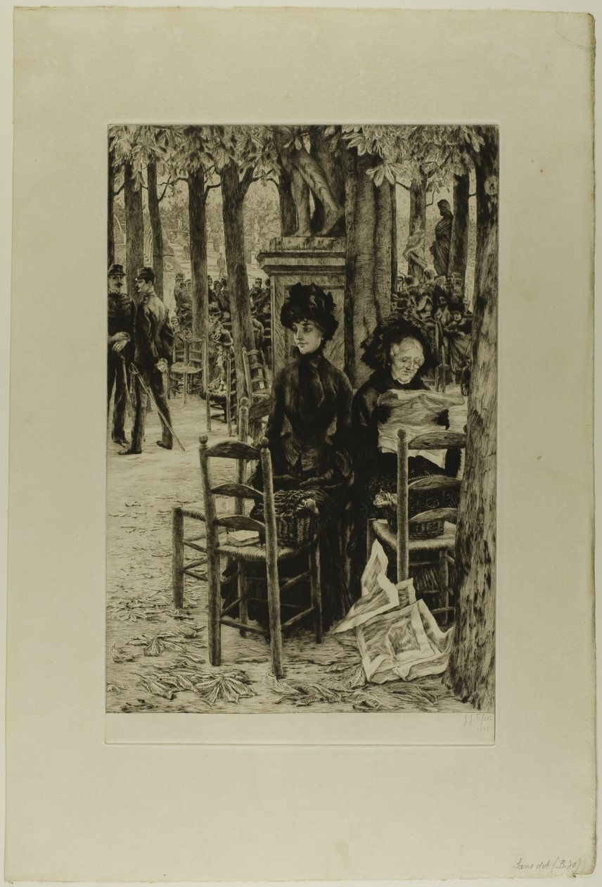 Utan hemgift av James Tissot