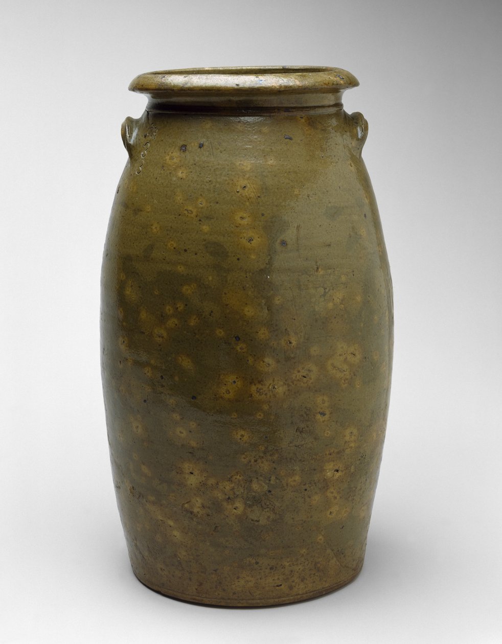 Churn, c. 1873-1900 (alkaliskt glaserat stengods) av James W. Haden