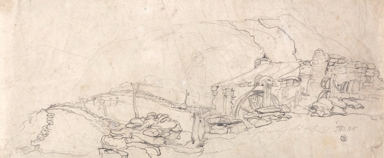 A Mill (grafit) av James Ward