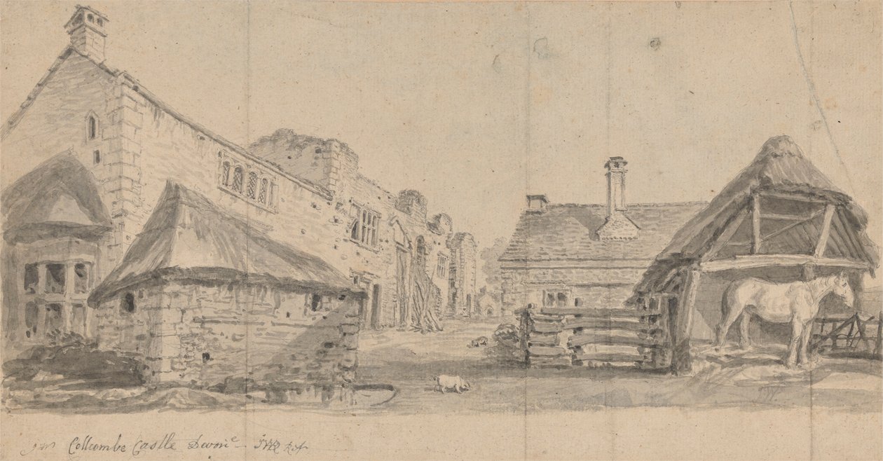 Colcombe Castle, Devonshire av James Ward