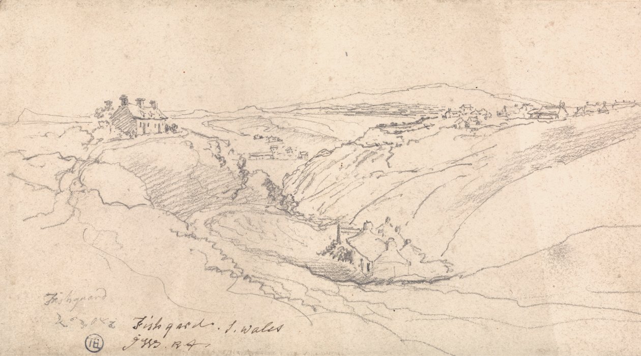 Fishguard, Pembrokeshire, södra Wales av James Ward