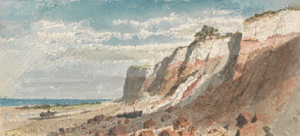 Klipporna vid Hunstanton av James Ward