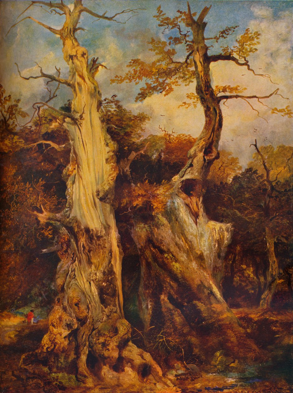 I skogen, c1800-talet av James Ward