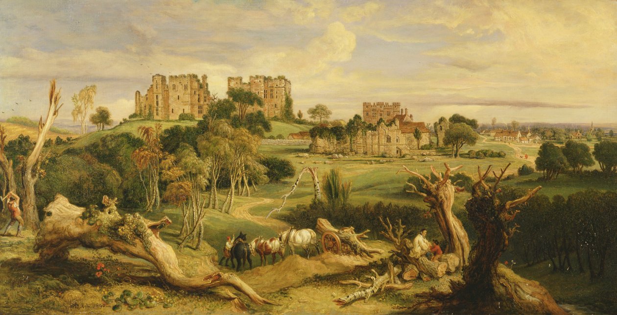 Kenilworth Castle, Warwickshire av James Ward