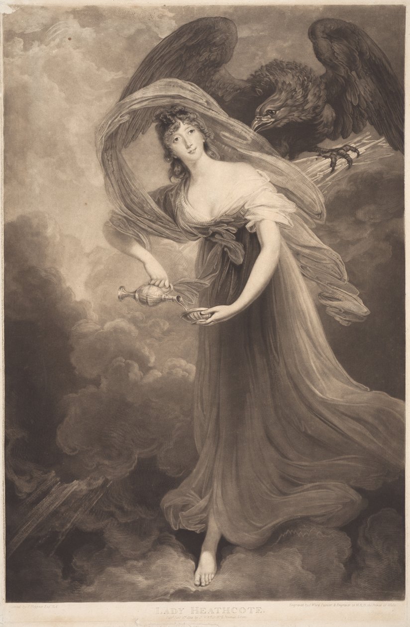 Lady Heathcote av James Ward