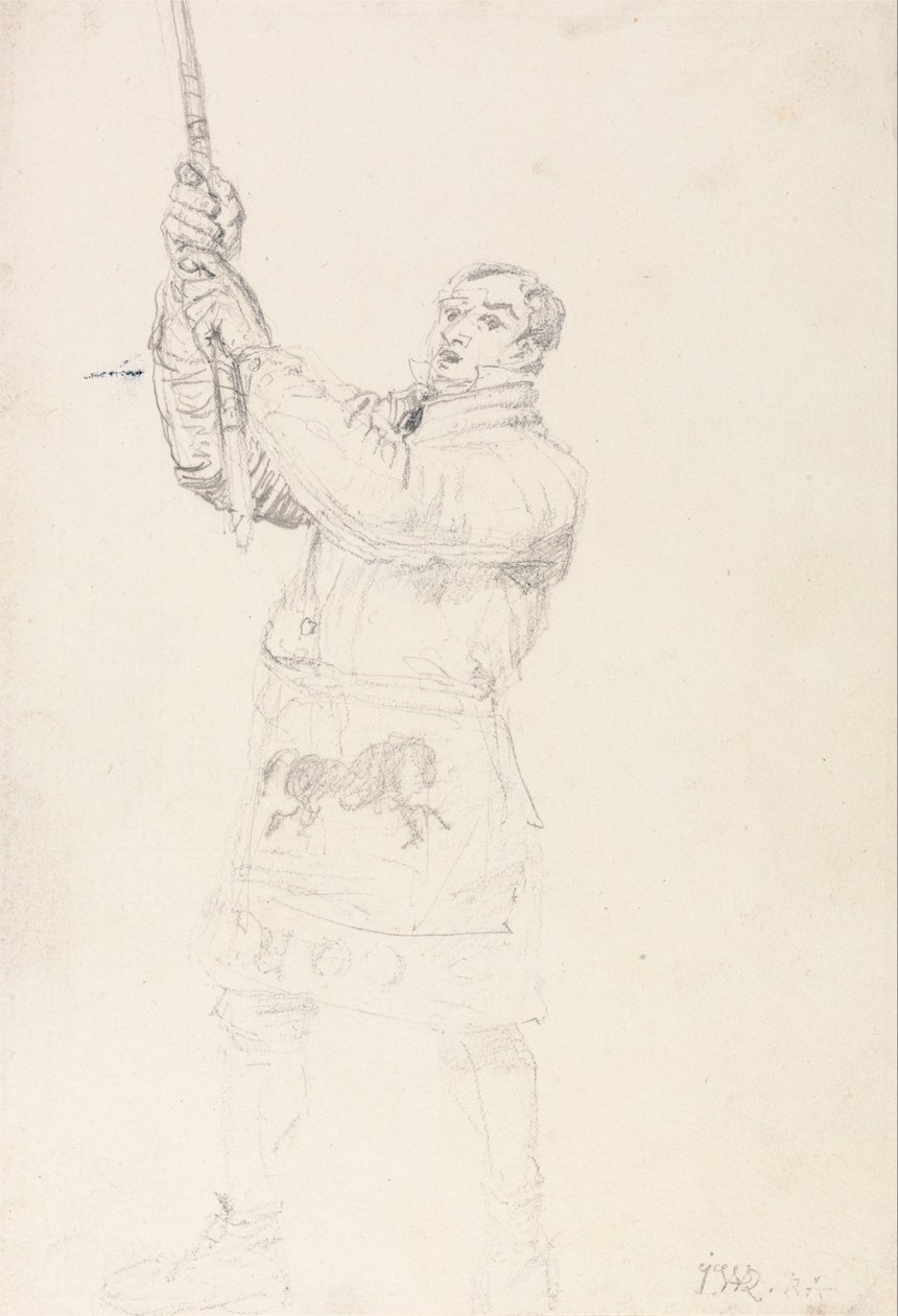 Studie av en Drayman (En studie för "Sidor - alla") av James Ward