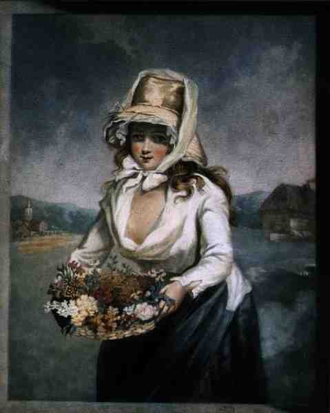 Sommar, graverad av konstnären, pub. c.1805 (mezzotintgravyr) (par 125572) av James Ward