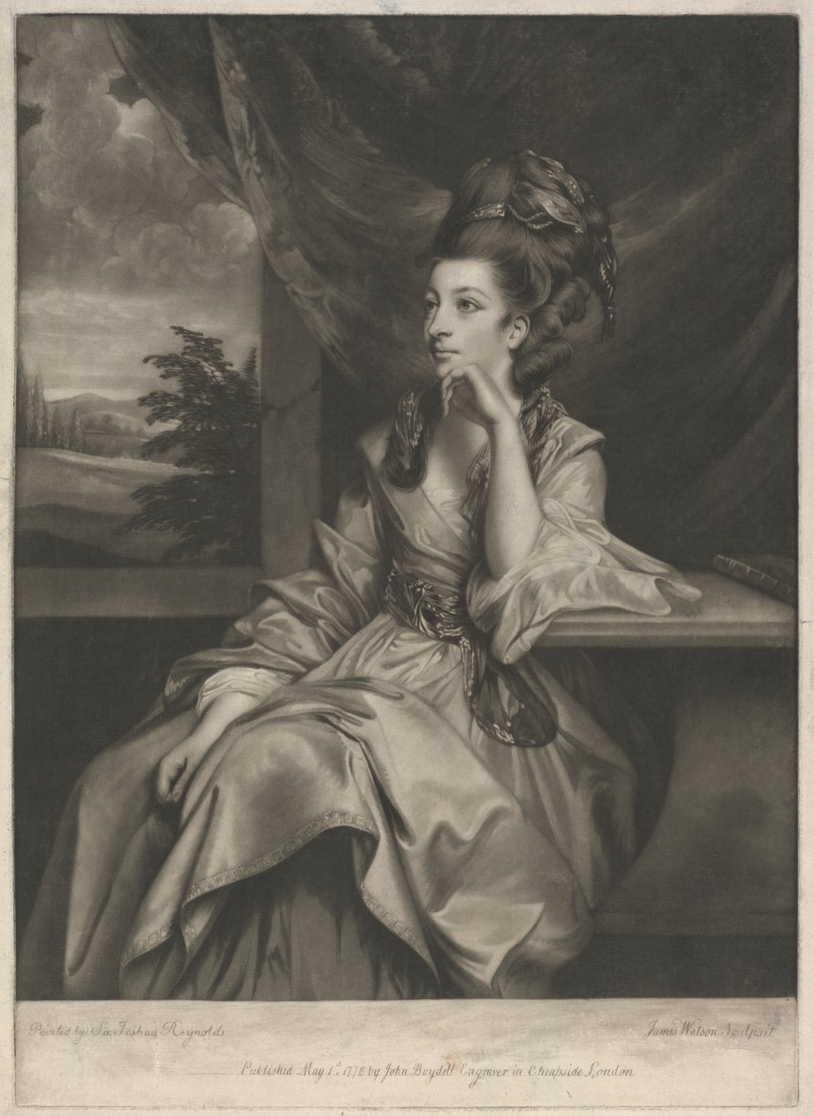 Mrs Henry Bunbury av James Watson
