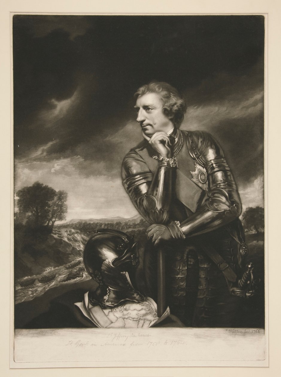 Sr Jeffery Amherst av James Watson