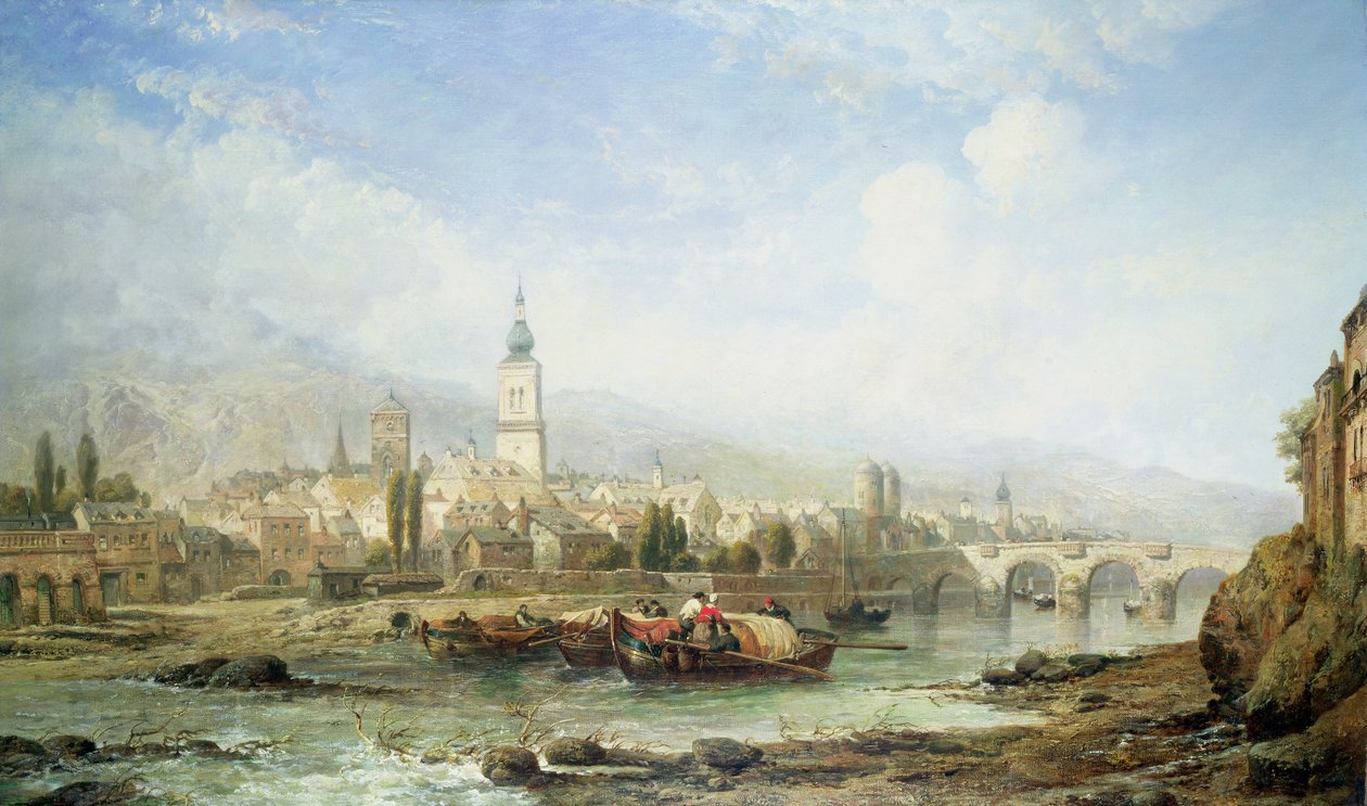 Utsikt över Heidelberg av James Webb